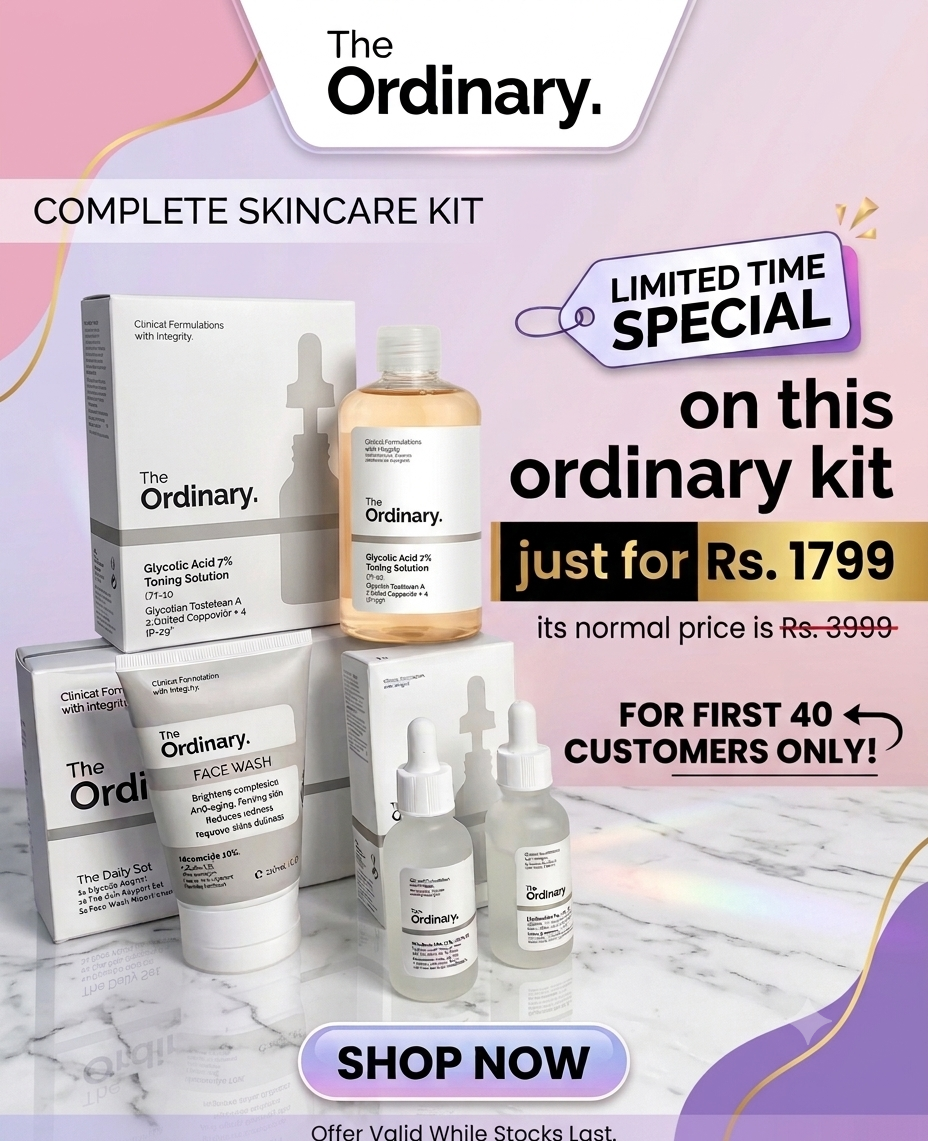 The Ordinary Daily Set ( Pack of 4 Products )