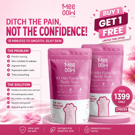 Mee Oow Hair Removal Powder (Buy 1 Get 1 Free)