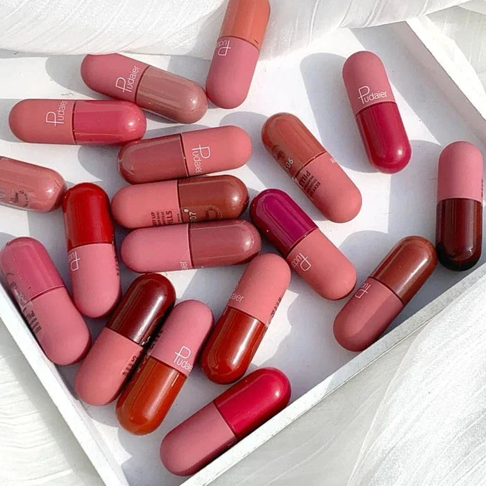 LMG BROTHS 18-Color Capsule Lipstick Set