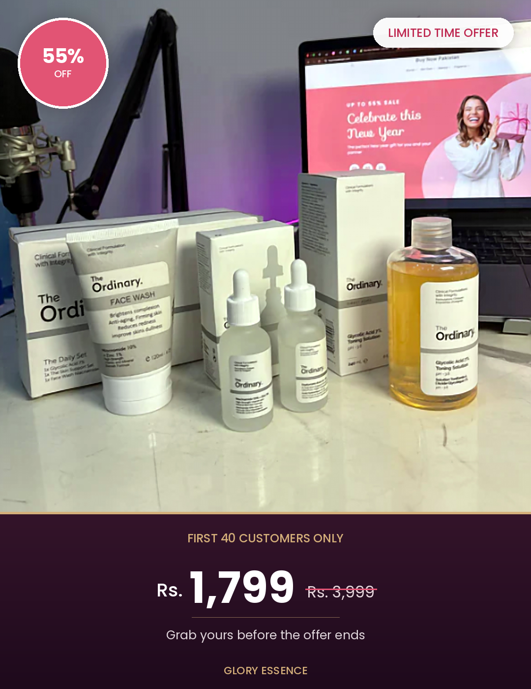 The Ordinary Daily Set ( Pack of 4 Products )